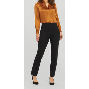 Spanx The Perfect Pant Slim Straight Pull On Black Medium